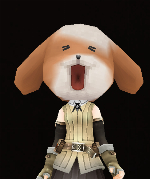 Fluffy Kinaco on the Head